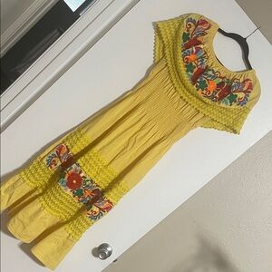 Mexican Embroidered Women's Dress